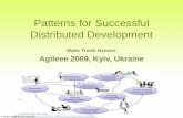 Patterns For Successful Distributed Development - Agileee2009