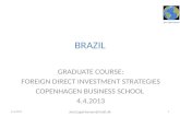 Brazil strategy lecture Copenhagen Business School