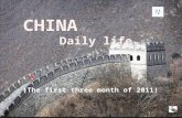 CHINA Daily life - 2011