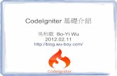 Introduction to MVC of CodeIgniter 2.1.x