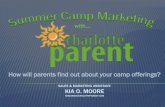 2014 Summer Camp Marketing with Charlotte Parent Magazine