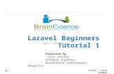 Laravel Beginners Tutorial 1