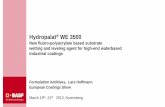 New fluoro-polyacrylate based substrate wetting and leveling agent for high-end waterbased industrial coatings