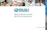Bajaj Finance Ltd - Investor presentation-Q3-2013-14
