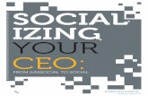 웨버 샌드윅 리포트 'Socializing your CEO'