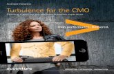 Accenture Turbulence for the CMO Insights report - May 2013