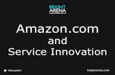 Amazon.com Service Innovation - Bright Arena talk at ISPIM