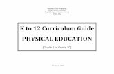 Physical education k to 12 curriculum guide