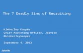 Jobvite Webinar: The Seven Deadly Sins of Recruiting