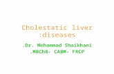 GIT cholestatic liver diseases