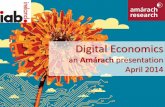 IAB Ireland Digital Economics Presentation April 2014