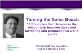 Hubsher and Taming The Sales Beast