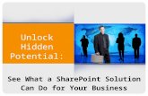 Sharepoint Unlock Hidden Potential