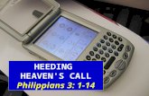 Heeding call church