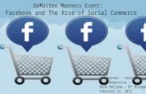 DM Event: Facebook Commerce - 8thBridge