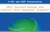 2011 Eastern Europe and Central Asia Regional Snapshot