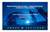 Rapid Growth Opportunities – Independent Power Producers in South Africa