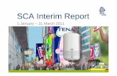 SCA interim report Q1 2011