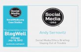 BlogWell Chicago Social Media Ethics Briefing, presented by Andy Sernovitz