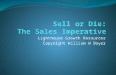 Sell or Die: the Sales Imperative