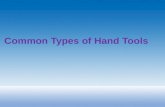 Common Types of Hand Tools