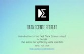 Data science-retreat-how it works plus advice for upcoming data scientists
