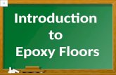 Intro to epoxy floors