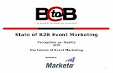 The State of B2B Event Marketing
