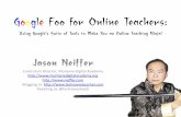 SVSLA: Google Foo for Online Educators