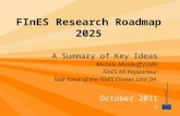 8 fines research roadmap 2025