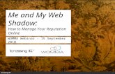 WOMMA WEBINAR: Me & My Web Shadow: How To Manage Your Reputation Online