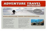 Adventure Travel Destinations | What is Adventure Travel