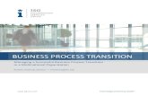 Managing Successful Business Process Transition