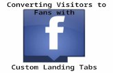 Facebook Welcome Tabs: Inspiration and Innovation
