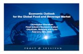 Frost & Sullivan Analyst Briefing: Global Economic Outlook - Food & Beverage Ingredients Market