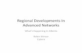 Cybera - Regional Developments