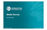 Worldcom media survey