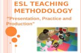 Esl teaching methodology presentation