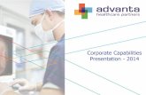 Advanta Healthcare Partners Capabilities