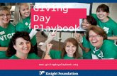 Giving Day Playbook Presentation