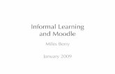 Informal Learning and Moodle