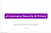 eCommerce Security Privacy