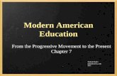 Modern american education