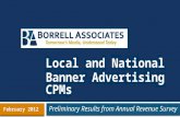 Local Banner CPM Survey from Borrell Associates