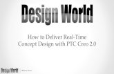 How to Deliver Real-Time Concept Design with PTC Creo 2.0