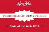 HireVue - Technology Demystified 2012