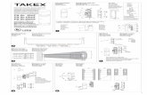 Takex PB-IN-200HF Instruction Manual