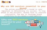 Why are SEO services essential to your brand?