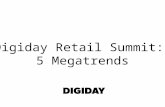 5 Mega Trends in the Retail Industry