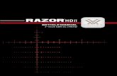 VORTEX RAZOR HD gen II 3-18x50 EBR-2C MRAD Reticle Subtensions | Optics Trade